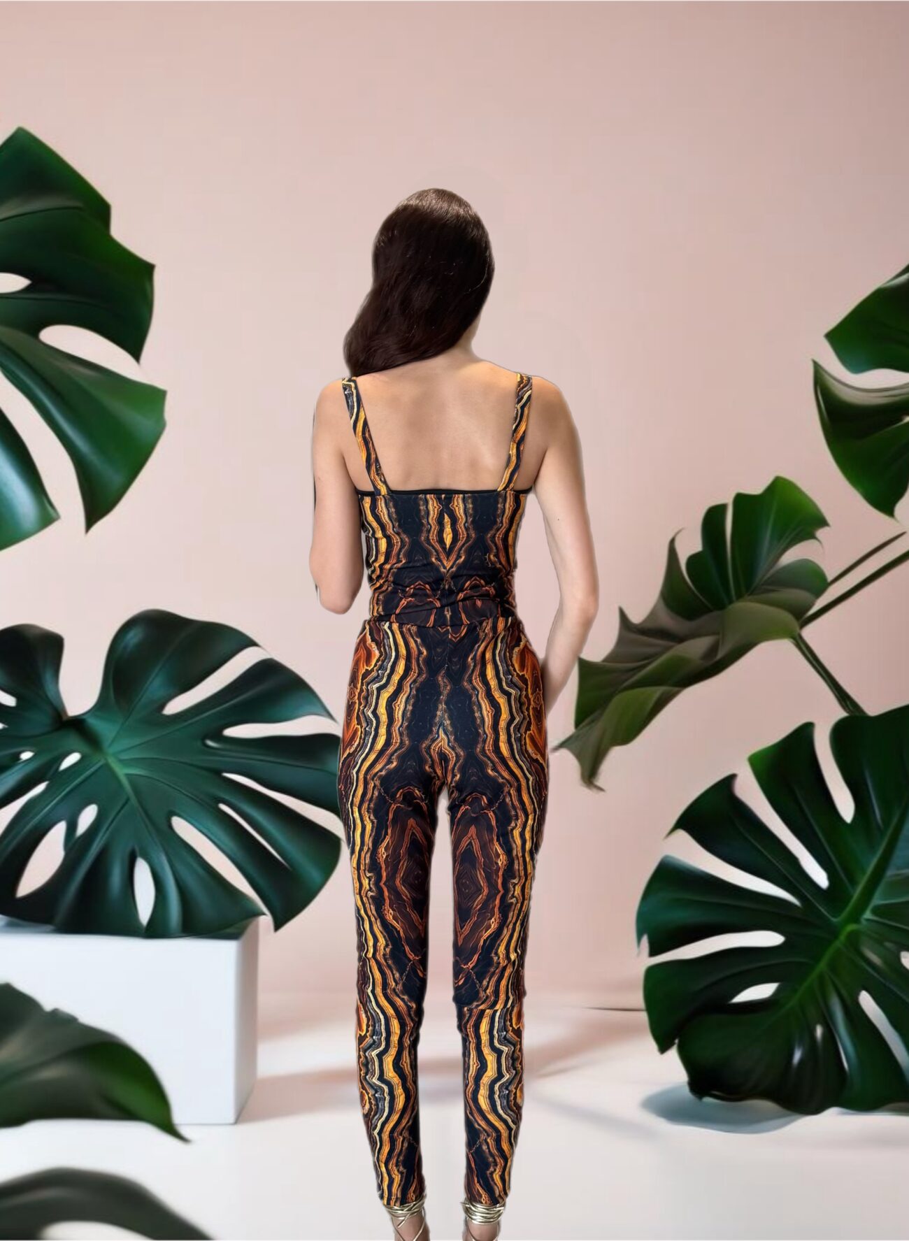 Fiji Long pants in Tanzania Print - Image 3