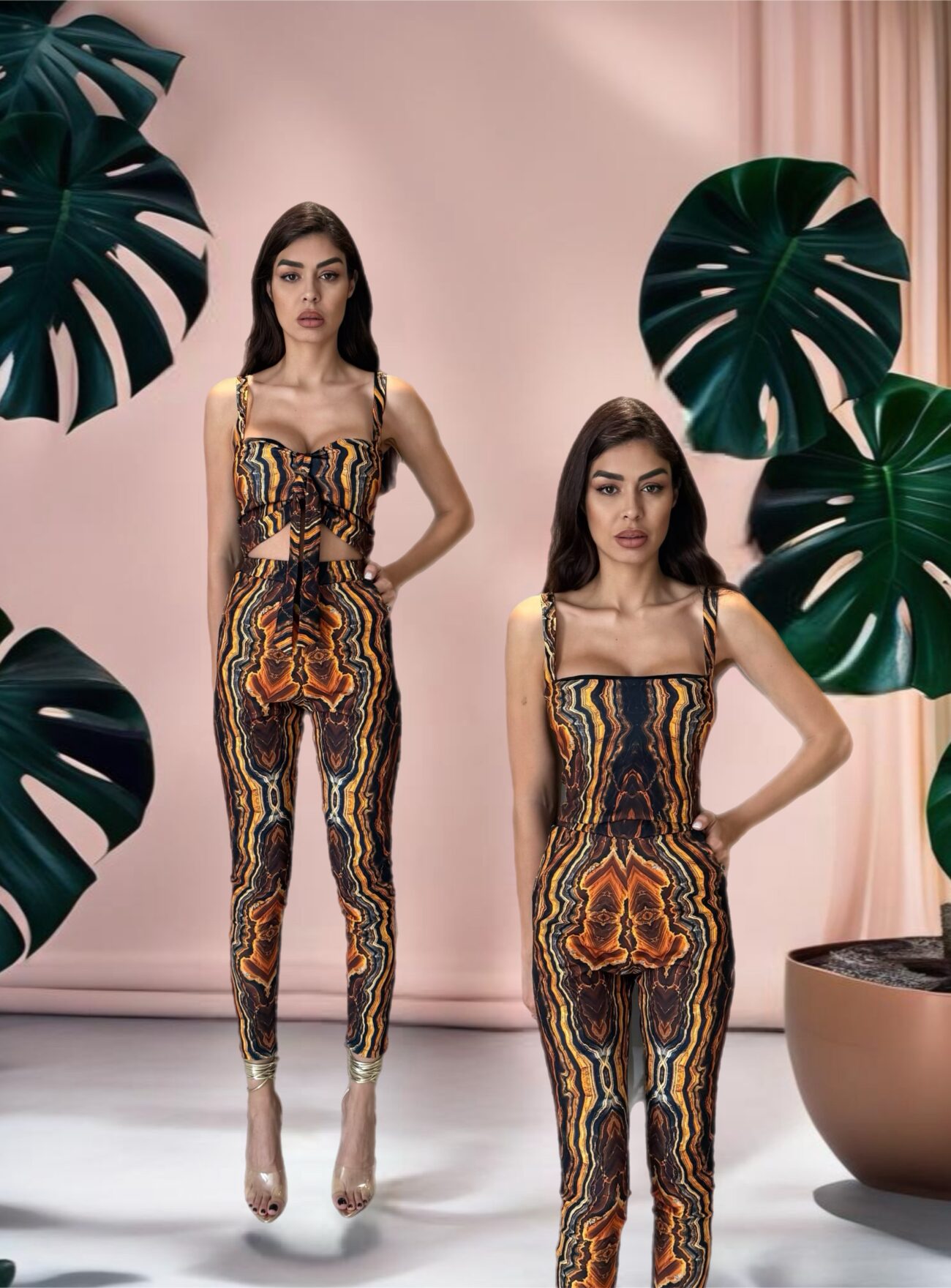 Fiji Long pants in Tanzania Print - Image 4