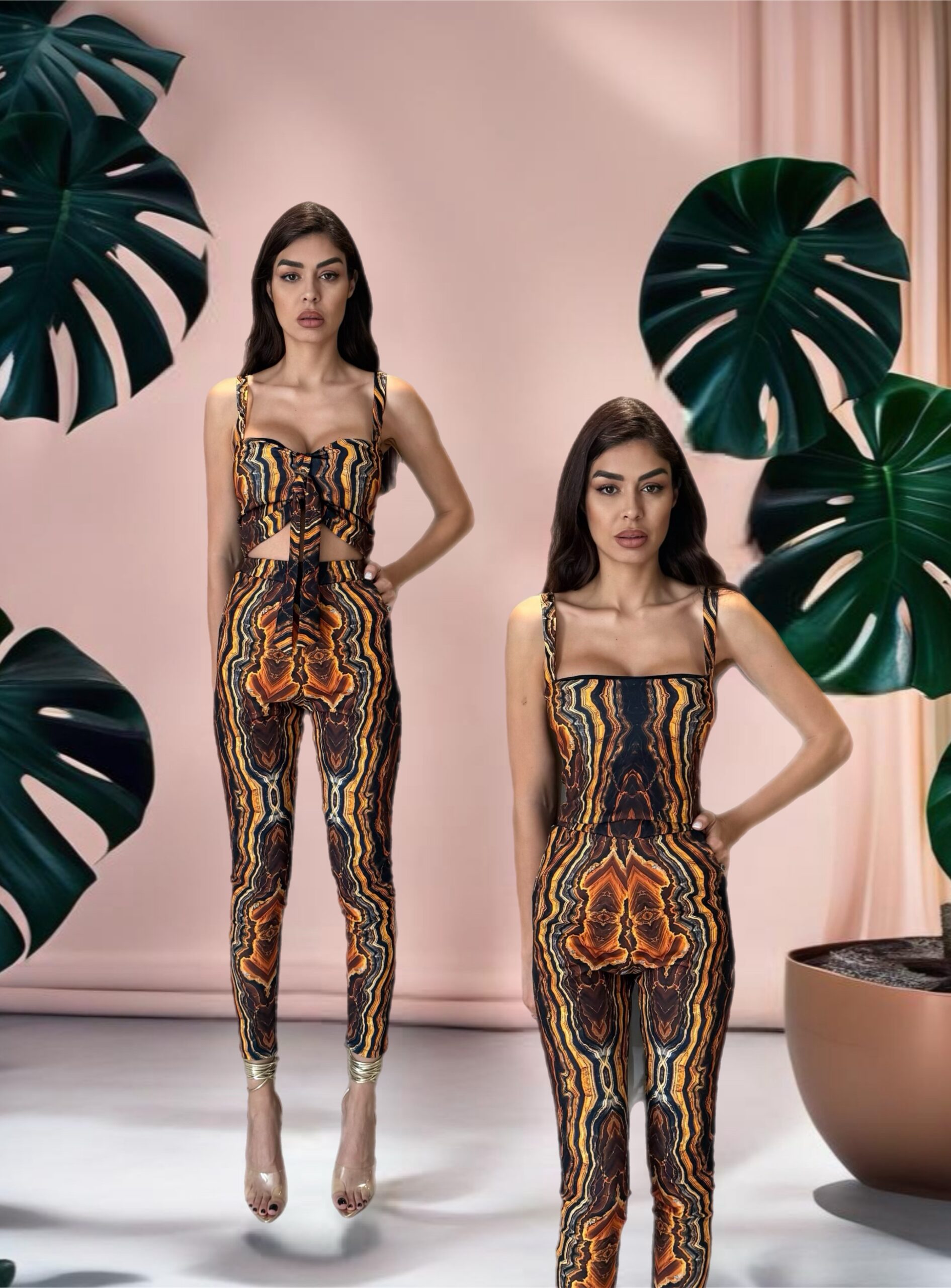 Fiji Long pants in Tanzania Print - Image 4