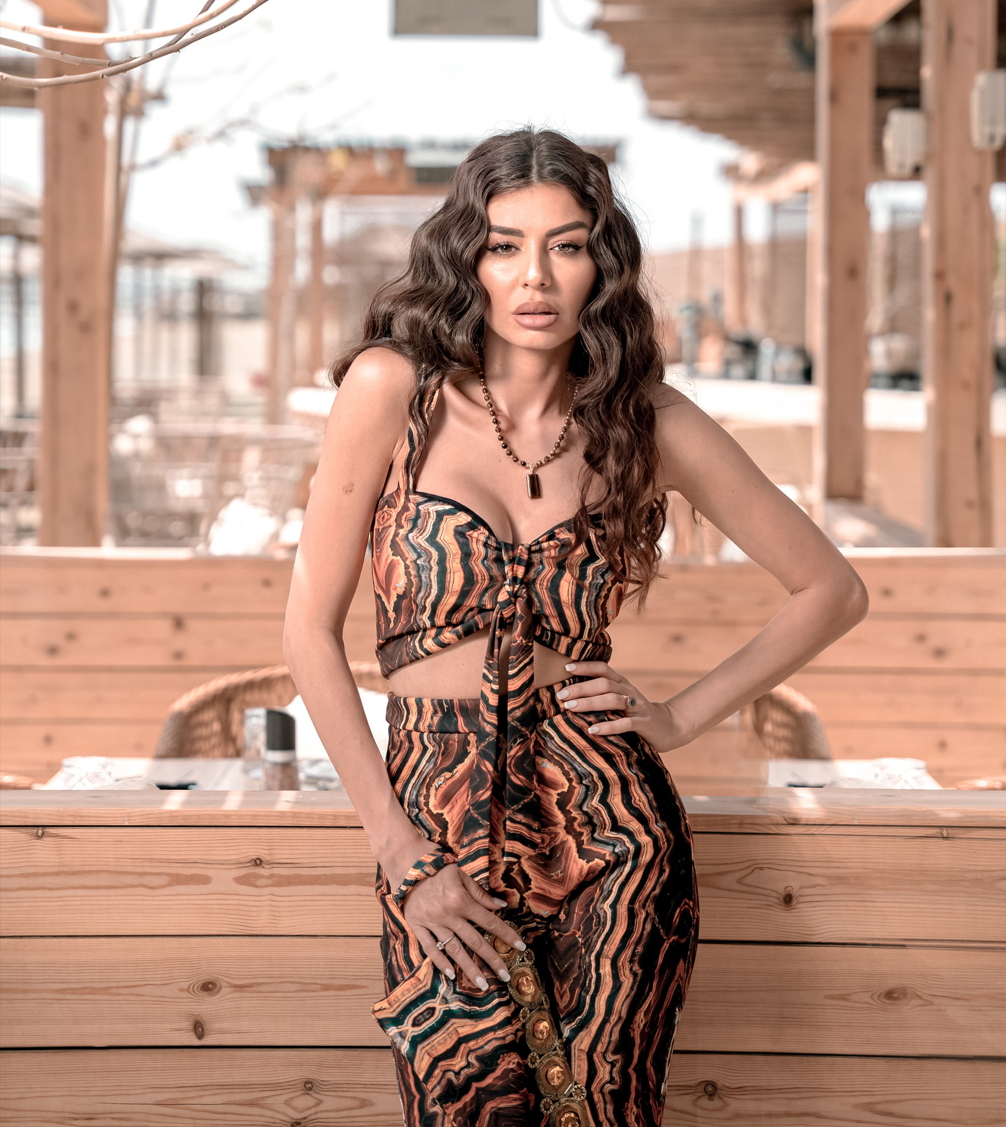 Fiji Long pants in Tanzania Print