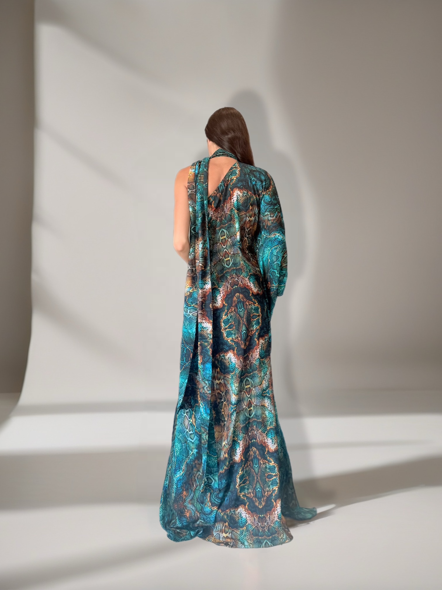 Elysian Maxi Chiffon Dress - Image 4